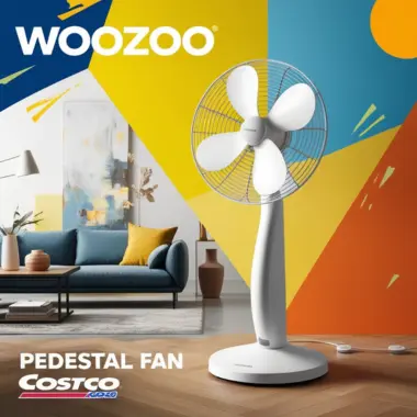 woozoo pedestal fan costco